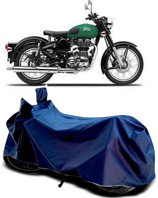 KEDIT Two Wheeler Cover for Royal Enfield(Meteor BS6, Blue)