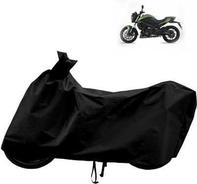 Horseyaart Waterproof Two Wheeler Cover for Bajaj(Dominar 400 BS6, Black)