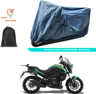 PAGORA Waterproof Two Wheeler Cover for Bajaj(Dominar 400 BS6, Blue)