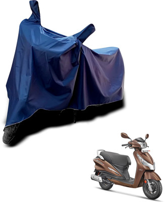 KEDIT Two Wheeler Cover for Hero(Blue)