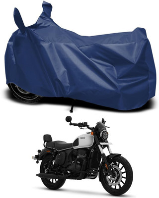 RABABLI Waterproof Two Wheeler Cover for Yezdi(Roadster 650, Blue)