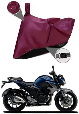 DeepShakshi AUTOMOTIVE Two Wheeler Cover for Yamaha(FZ25 BS6, Maroon)