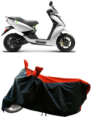 DeepShakshi AUTOMOTIVE Waterproof Two Wheeler Cover for Ather(450 X, Red)