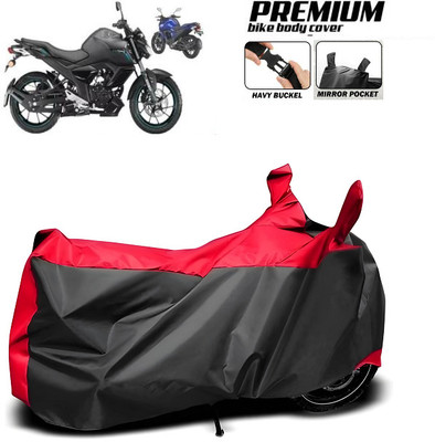 smwzxyu Waterproof Two Wheeler Cover for Yamaha(FZ, Red)