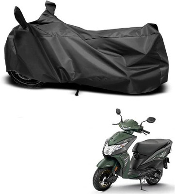 DeepShakshi AUTOMOTIVE Waterproof Two Wheeler Cover for Honda(Deo, Black)