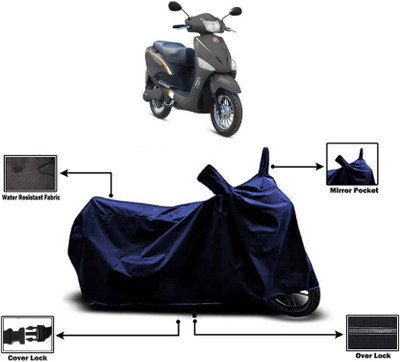 KEDIT Two Wheeler Cover for Hero(Electric Optima Li, Black)