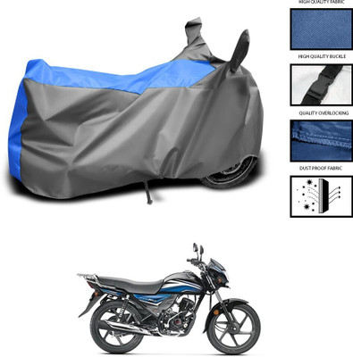 DeepShakshi AUTOMOTIVE Two Wheeler Cover for Honda(Dream Neo, Grey, Blue)
