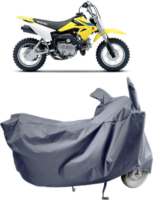 Amexride Two Wheeler Cover for Suzuki(DR-Z50 BS6, Grey)