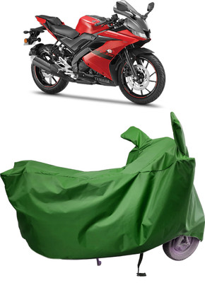 Amexride Two Wheeler Cover for Yamaha(YZF-R15 V3 New BS6, Maroon)