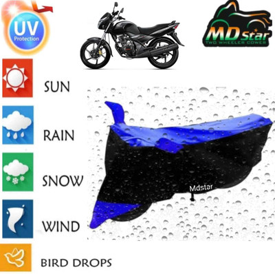 Mdstar Waterproof Two Wheeler Cover for Techo Electra(Elegante, Blue)