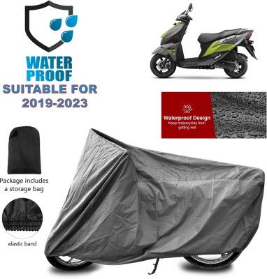 PAGORA Waterproof Two Wheeler Cover for Suzuki(Avenis 125, Grey)