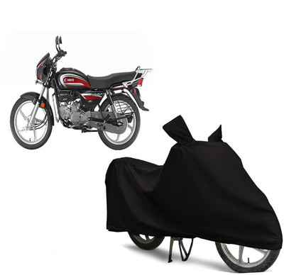 EGAL Waterproof Two Wheeler Cover for Hero(BS6, Black)