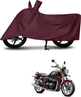 DeepShakshi AUTOMOTIVE Waterproof Two Wheeler Cover for Triumph(Maroon)