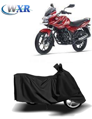 WXR Waterproof Two Wheeler Cover for Bajaj(Discover 150 f, Black)
