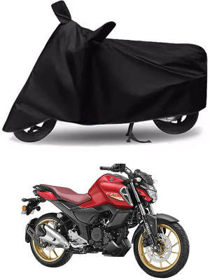 KEDIT Two Wheeler Cover for Yamaha(FZS-FI V3 BS6, Black)