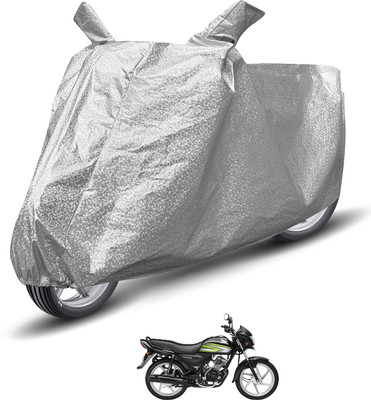 MOCKHE Waterproof Two Wheeler Cover for Honda(CD 110 Dream, Silver)