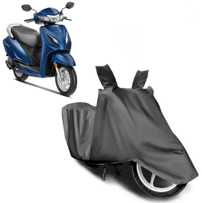Tritika Waterproof Two Wheeler Cover for Honda(Activa 6G, Grey)