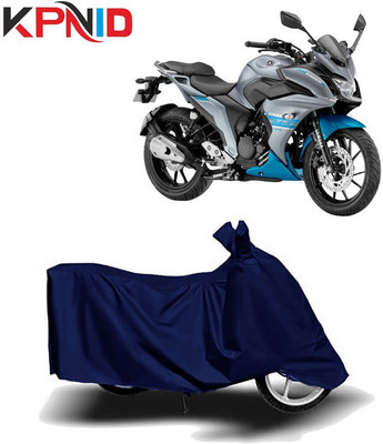 KPNID Waterproof Two Wheeler Cover for Yamaha(Fazer 25, Blue)