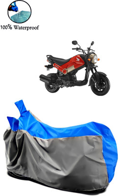 Autofly Waterproof Two Wheeler Cover for Honda(Navi, Grey, Blue)