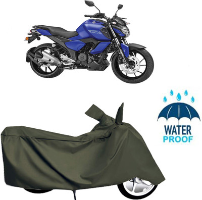 Autoinnovation Waterproof Two Wheeler Cover for Yamaha(Green)