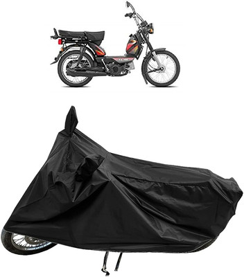 WMIZEXA Waterproof Two Wheeler Cover for TVS(Black)