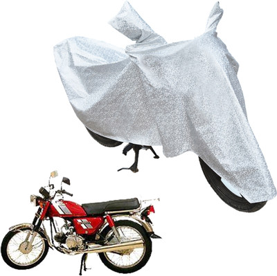 RiderShine Waterproof Two Wheeler Cover for Hero(CD 100 SS, Silver)