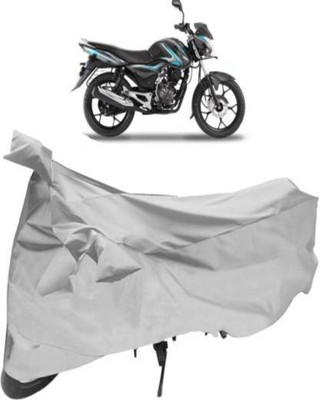 HMS Two Wheeler Cover for Bajaj(Discover 100 DTS-i, Silver)