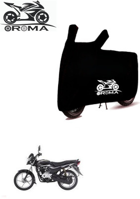 Oroma Waterproof Two Wheeler Cover for Bajaj(Platina, Black)