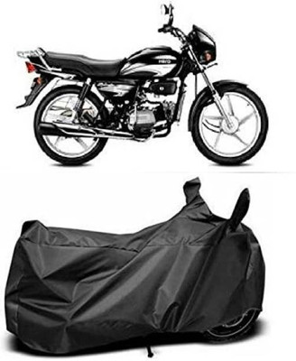 LIFE TO HUB Two Wheeler Cover for Ather, KTM, Piaggio, Royal Enfield, Suzuki(Classic Squadron BS6, Black)