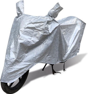 MOCKHE Waterproof Two Wheeler Cover for Hero(Xtreme, Silver)