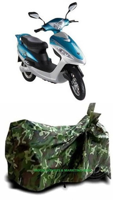 DeepShakshi AUTOMOTIVE Waterproof Two Wheeler Cover for BSA Motors(Diva, Multicolor)