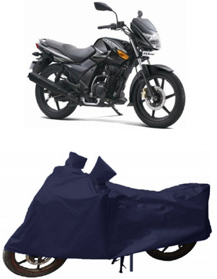 Varnwal E Commerce Waterproof Two Wheeler Cover for TVS(Flame SR125, Blue)