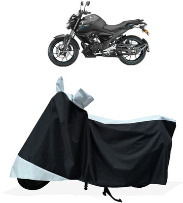 Tricway Two Wheeler Cover for Yamaha(FZ S V3 BS6, White)