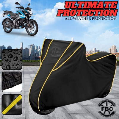 FBC Waterproof Two Wheeler Cover for Bajaj(Pulsar NS125, Black)