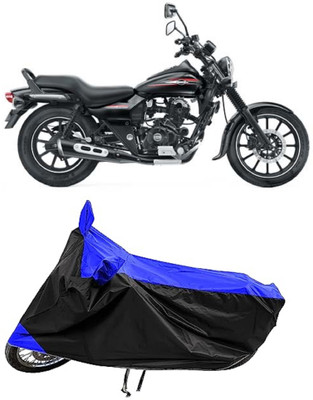 Mdstar Waterproof Two Wheeler Cover for Bajaj(Avenger Street 220, Blue)