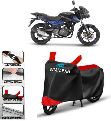 WMIZEXA Two Wheeler Cover for Bajaj(Red, Black)