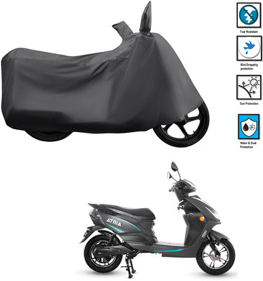 PAGORA Waterproof Two Wheeler Cover for Hero(Electric Atria, Grey)