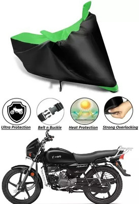 Variety Products Collection Waterproof Two Wheeler Cover for Hero(Splendor PRO, Green)