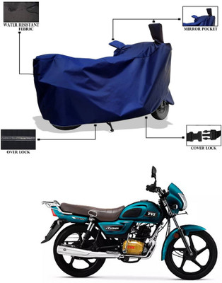 CODOKI Waterproof Two Wheeler Cover for TVS(Radeon, Blue)