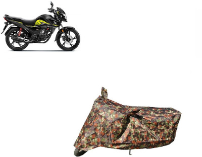 Anlopeproducts Waterproof Two Wheeler Cover for Honda(SP125, Red)