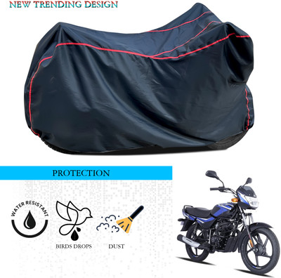 ANTHUB Waterproof Two Wheeler Cover for Bajaj(CT100, Black)