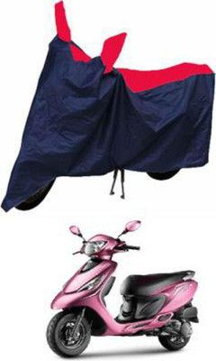 HMS Two Wheeler Cover for TVS(Zest, Red, Blue)