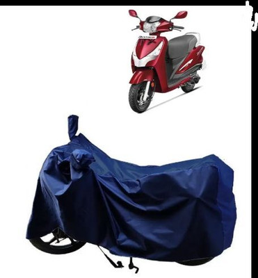 JVBRANGI Waterproof Two Wheeler Cover for Hero(Destini 125, Blue)