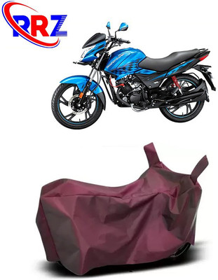 RRZ Waterproof Two Wheeler Cover for Hero(Glamour FI, Maroon)