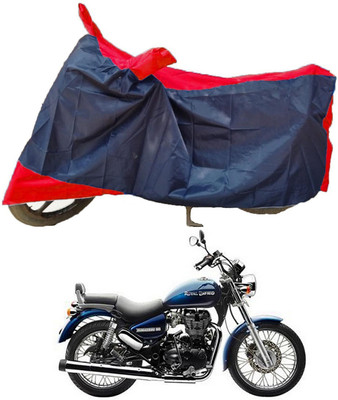 Mdstar Waterproof Two Wheeler Cover for Royal Enfield(Thunderbird 350, Red, Blue)