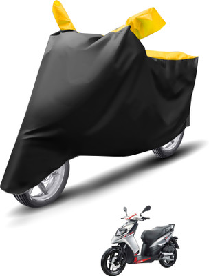 Caronix Waterproof Two Wheeler Cover for Aprilia(SR 125, Yellow)