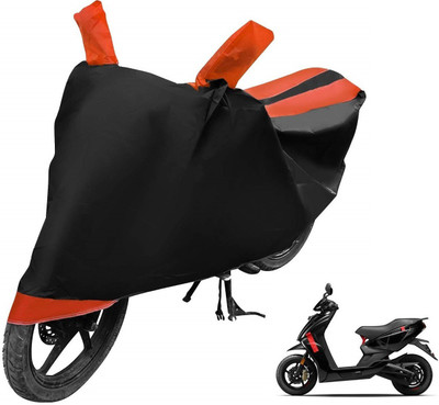 MOCKHE Two Wheeler Cover for Ather(450 X, Orange)