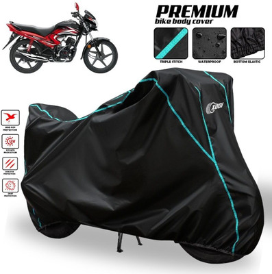 xodi Two Wheeler Cover for Honda(Dream Yuga, Black, Blue, Multicolor)