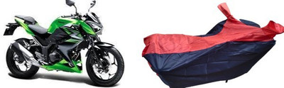 malti Two Wheeler Cover for Kawasaki(Z250 BS6, Red, Blue)