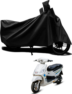 KEDIT Two Wheeler Cover for Hero(Electric NYX, Black)
